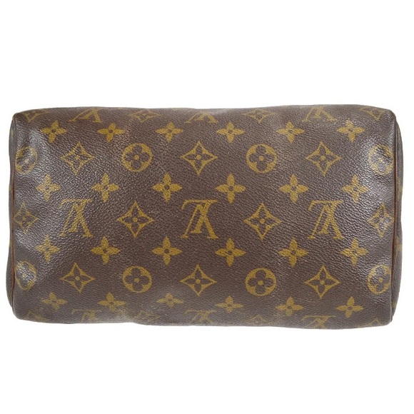 LOUIS VUITTON SPEEDY 25 HAND BAG PURSE MONOGRAM CANVAS MI0941 - Picture 9 of 15